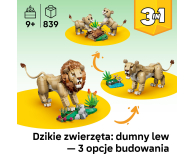 LEGO CREATOR 31386 Dzikie zwierzęta: dumny lew - 1529741 - zdjęcie 4